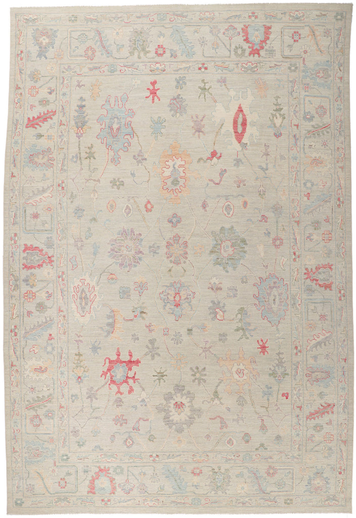 10 x 15 Colorful Oushak Rug 80931