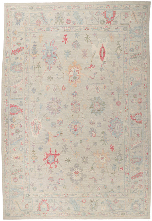 10 x 15 Colorful Oushak Rug 80931