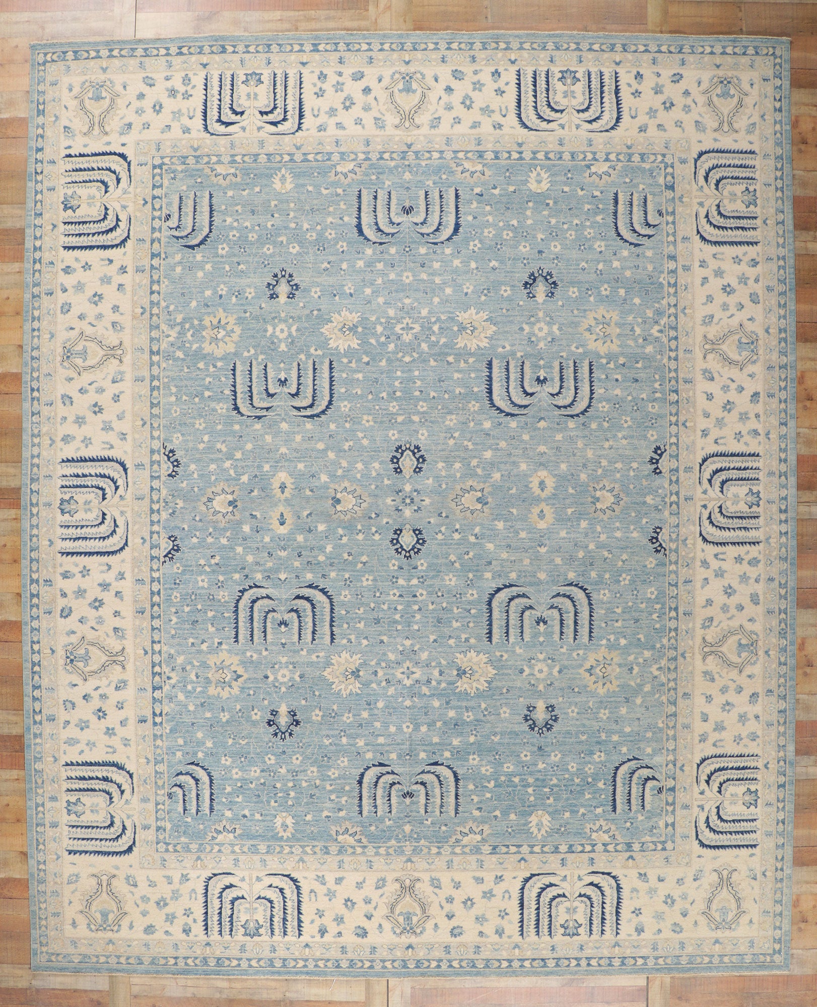 12 x 15 Colorful Oushak Rug 80937