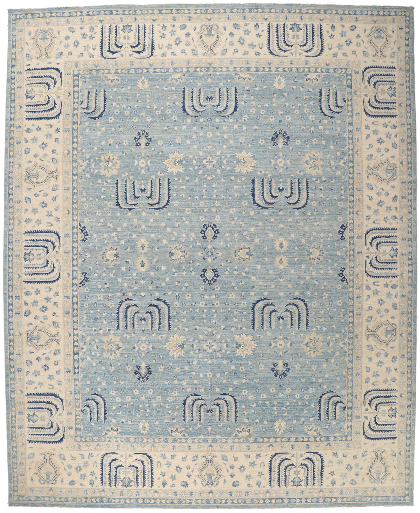 12 x 15 Colorful Oushak Rug 80937