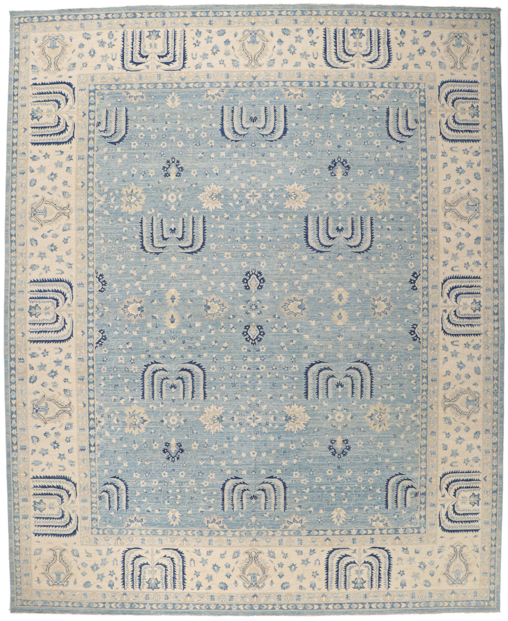12 x 15 Colorful Oushak Rug 80937