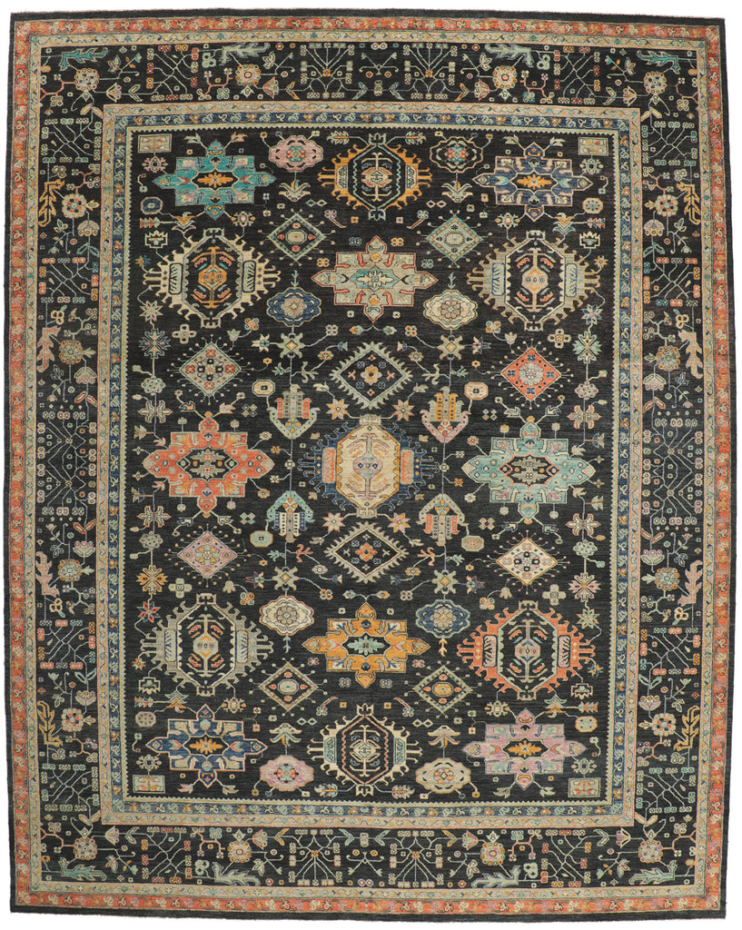 12 x 15 Colorful Oushak Rug 80938