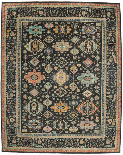 12 x 15 Colorful Oushak Rug 80938