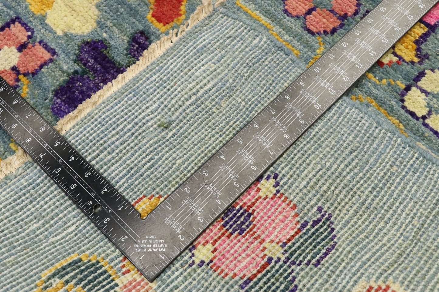 14 x 19 Colorful Turkish Oushak Rug 60751