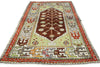 2 x 4 Colorful Vintage Turkish Oushak Rug 51761