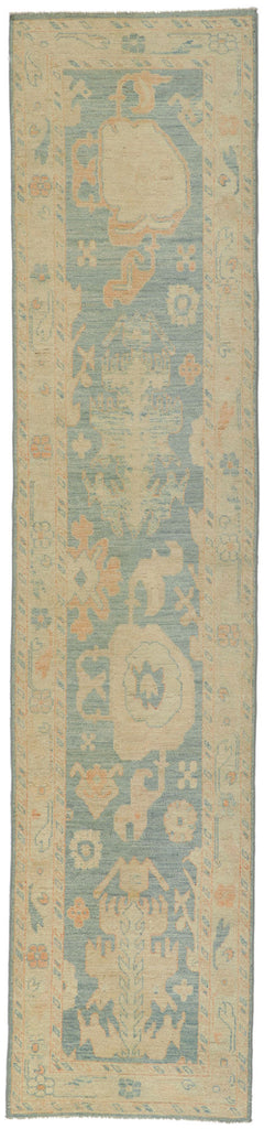 3 x 12 Colorful Oushak Runner 80842