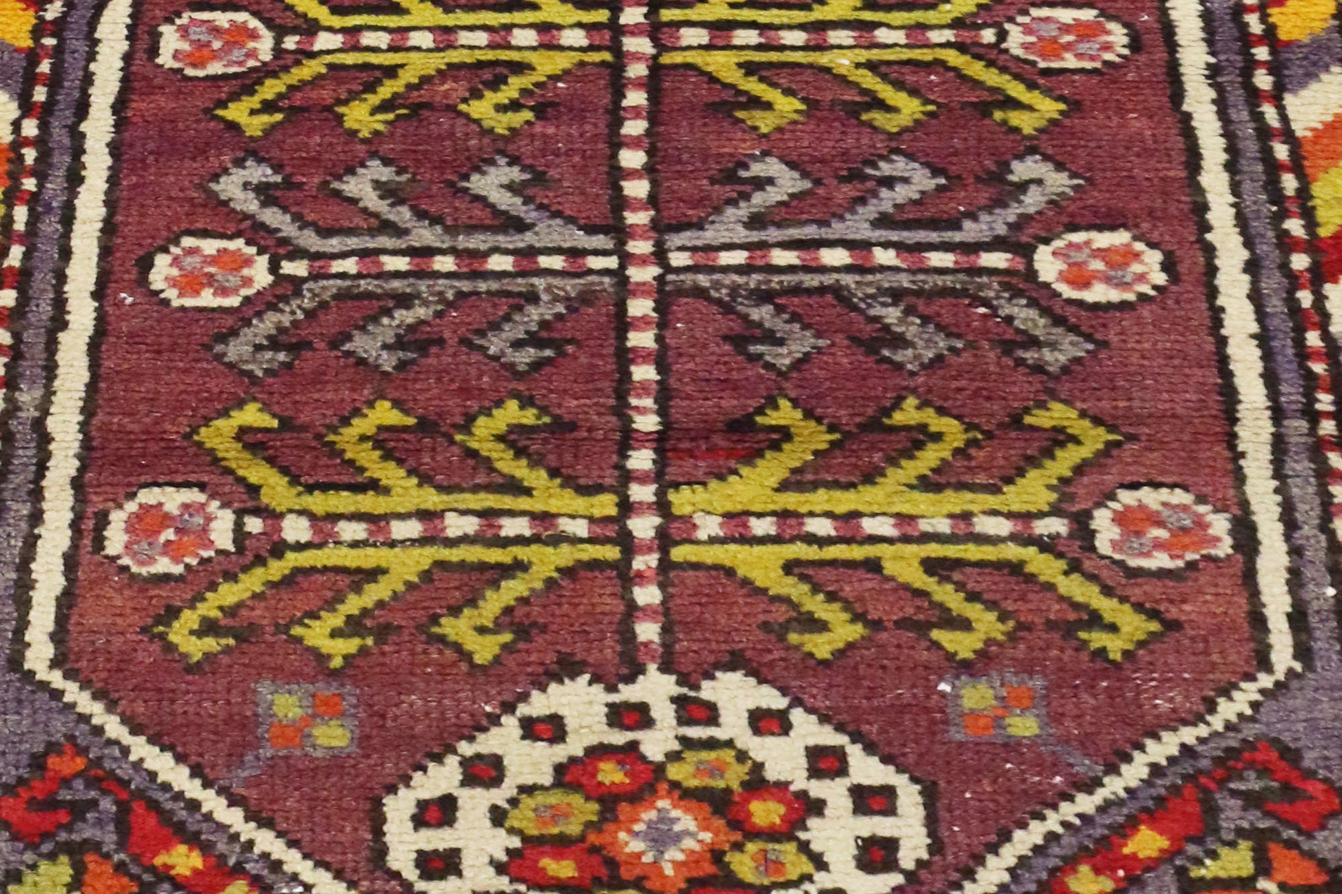 3 x 4 Vintage Turkish Oushak Rug 51762