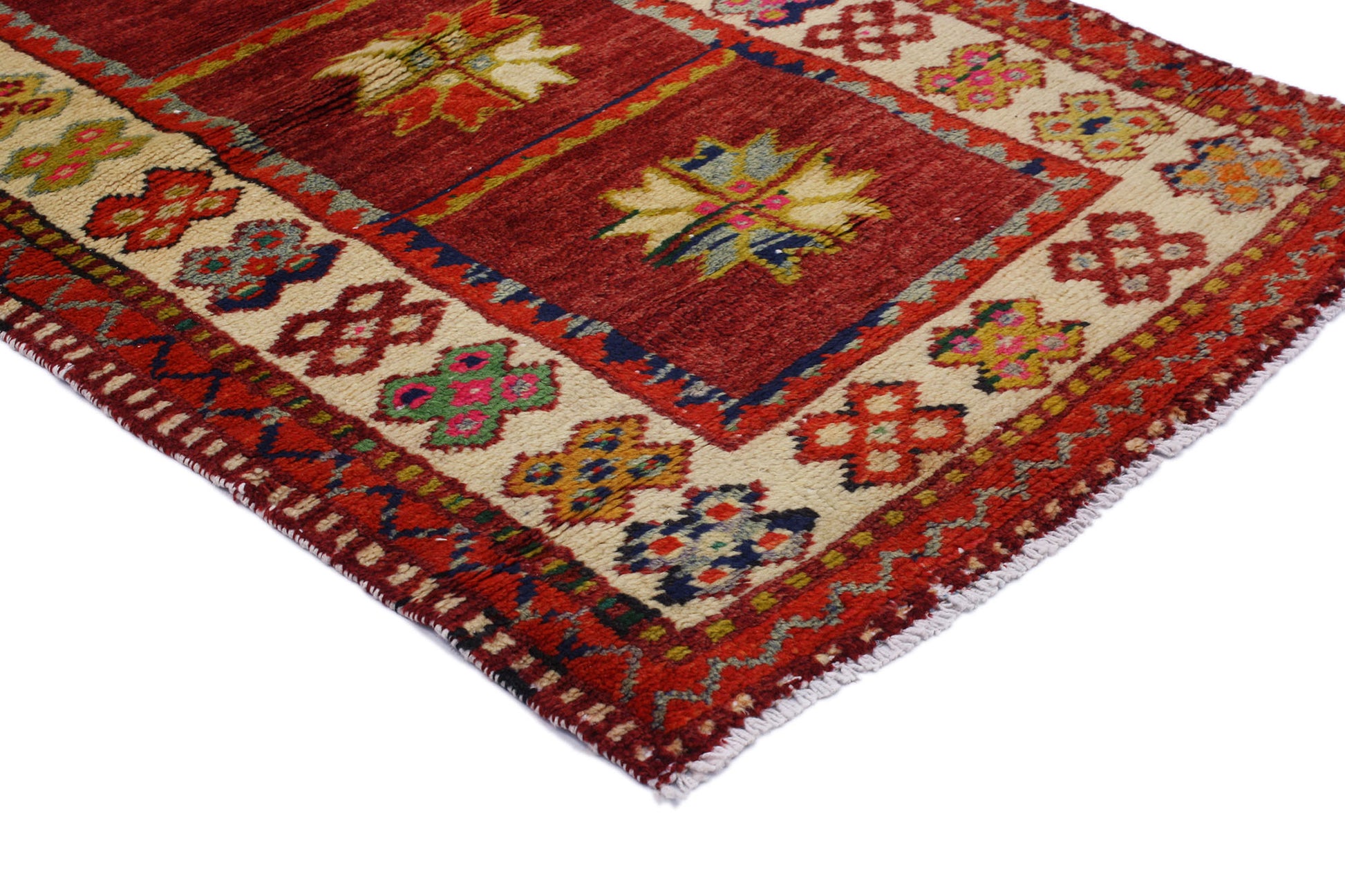 3 x 4 Vintage Turkish Oushak Rug 51765