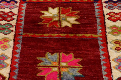 3 x 4 Vintage Turkish Oushak Rug 51765