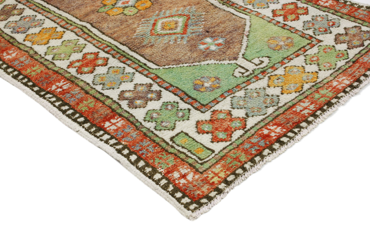 3 x 4 Vintage Turkish Oushak Rug 51766