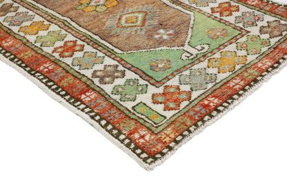 3 x 4 Vintage Turkish Oushak Rug 51766