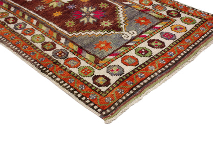 3 x 5 Vintage Turkish Oushak Rug 51768