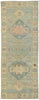 3 x 7 Colorful Oushak Runner 80825