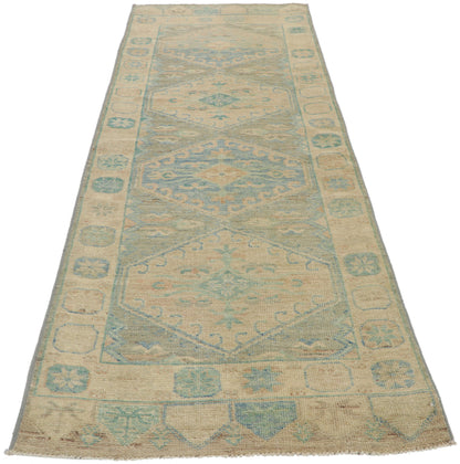 3 x 8 Colorful Oushak Runner 80827