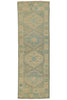 3 x 8 Colorful Oushak Runner 80827