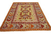 4 x 5 Colorful Vintage Turkish Oushak Rug 73873