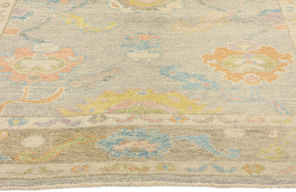5 x 7 Colorful Turkish Oushak Rug 53593