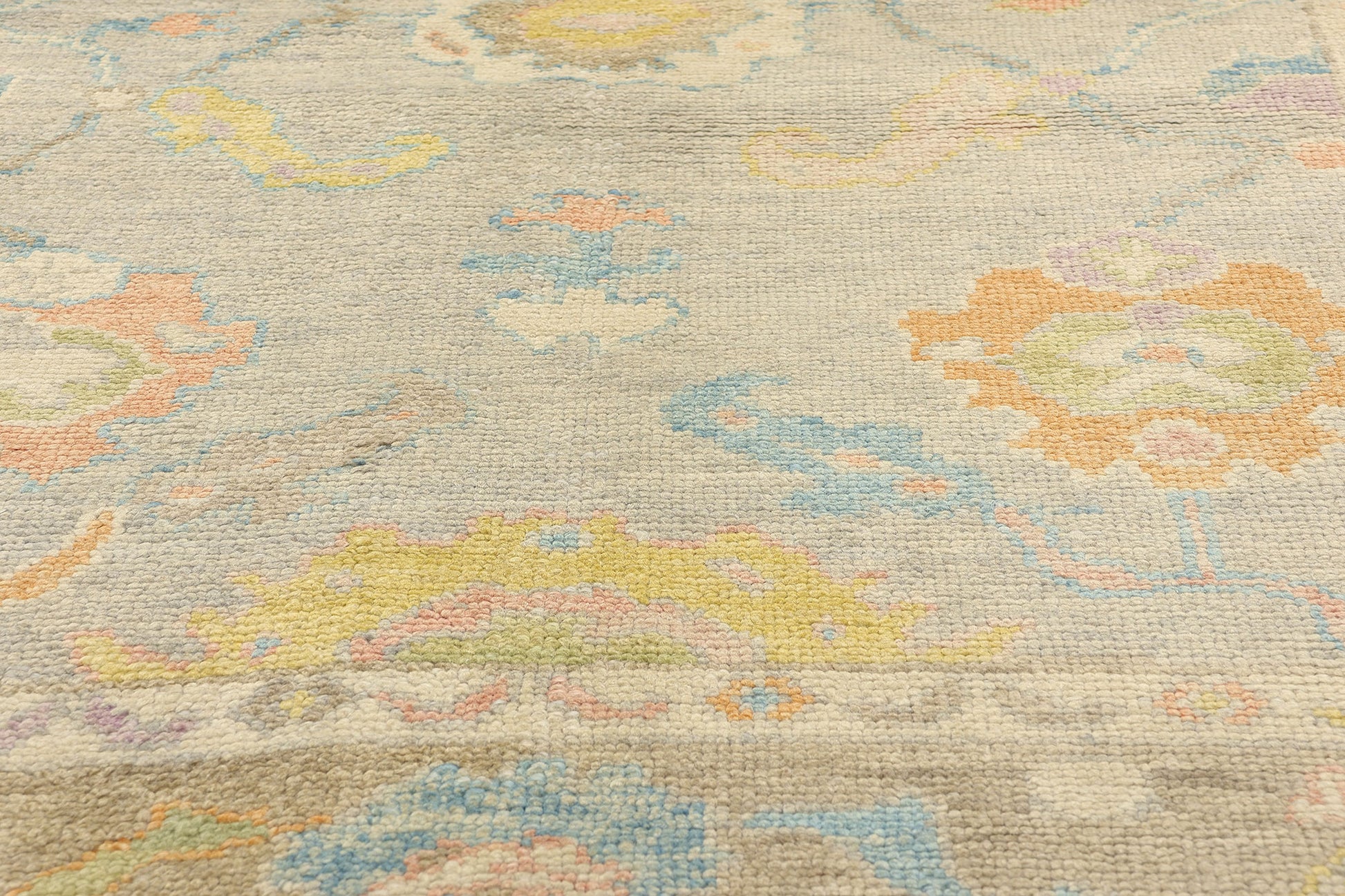 5 x 7 Colorful Turkish Oushak Rug 53593