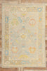 5 x 7 Colorful Turkish Oushak Rug 53593