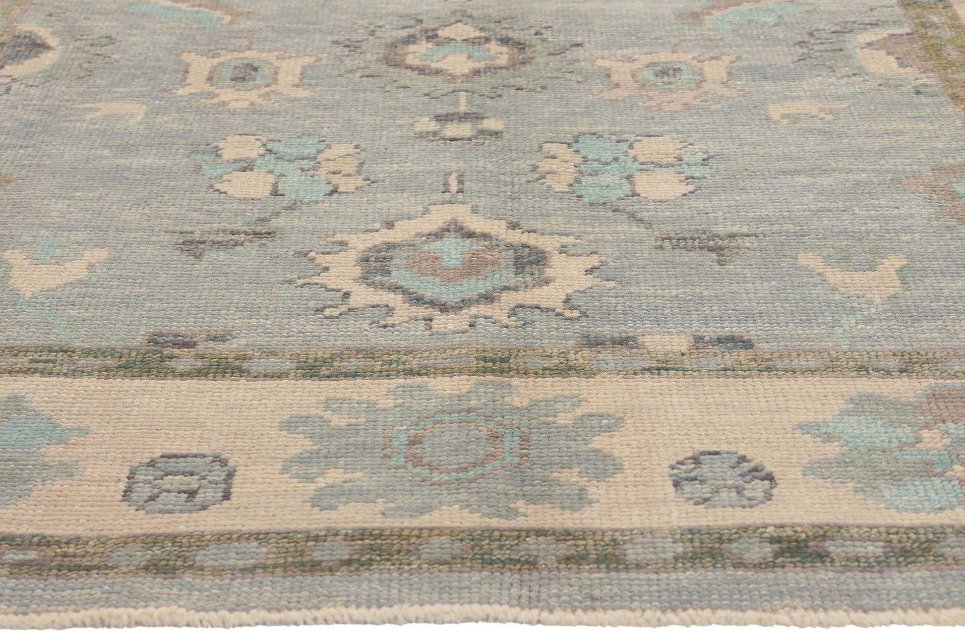 6 x 7 Colorful Turkish Oushak Rug 53790