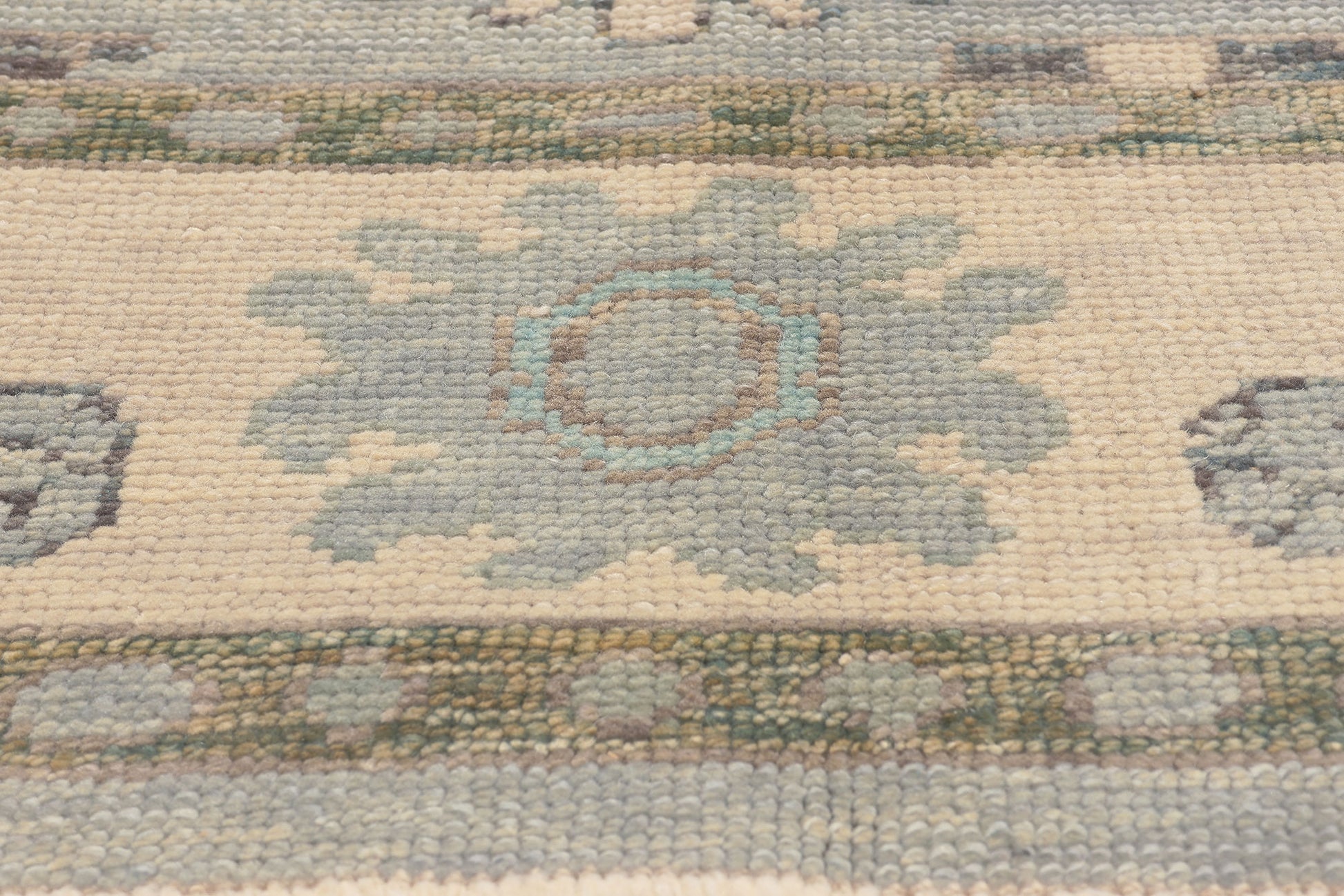 6 x 7 Colorful Turkish Oushak Rug 53790