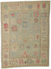 6 x 8 Colorful Oushak Rug 80887