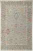 6 x 9 Colorful Oushak Rug 80890
