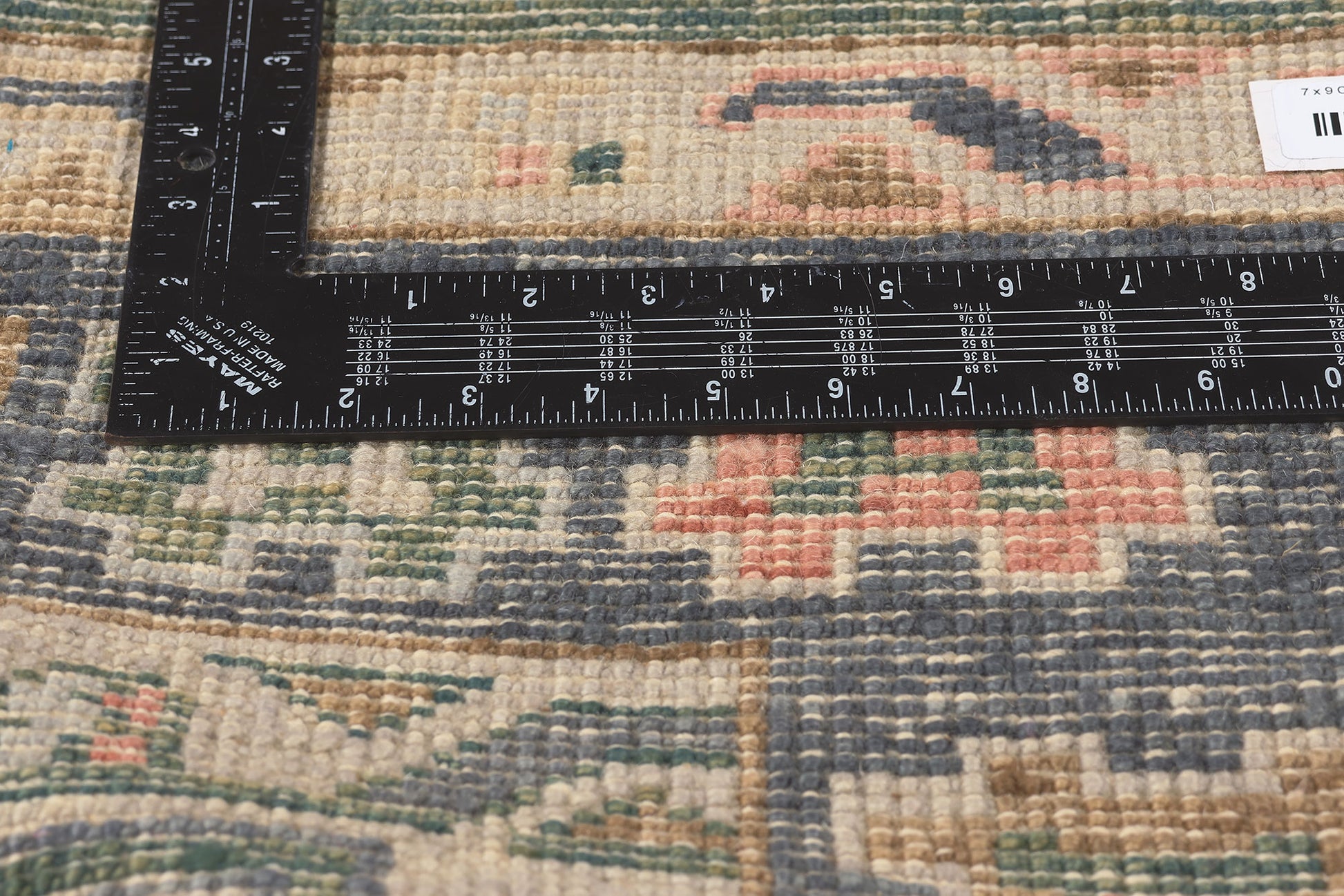 7 x 9 Colorful Turkish Oushak Rug 53604