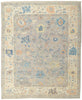 8 x 10 Colorful Oushak Rug 80961