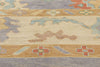 9 x 12 Colorful Turkish Lavender Oushak Rug 52164