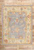 9 x 12 Colorful Turkish Lavender Oushak Rug 52164