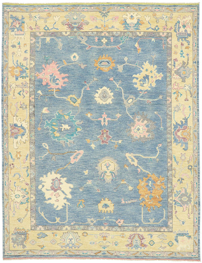 9 x 12 Colorful Oushak Rug 80600