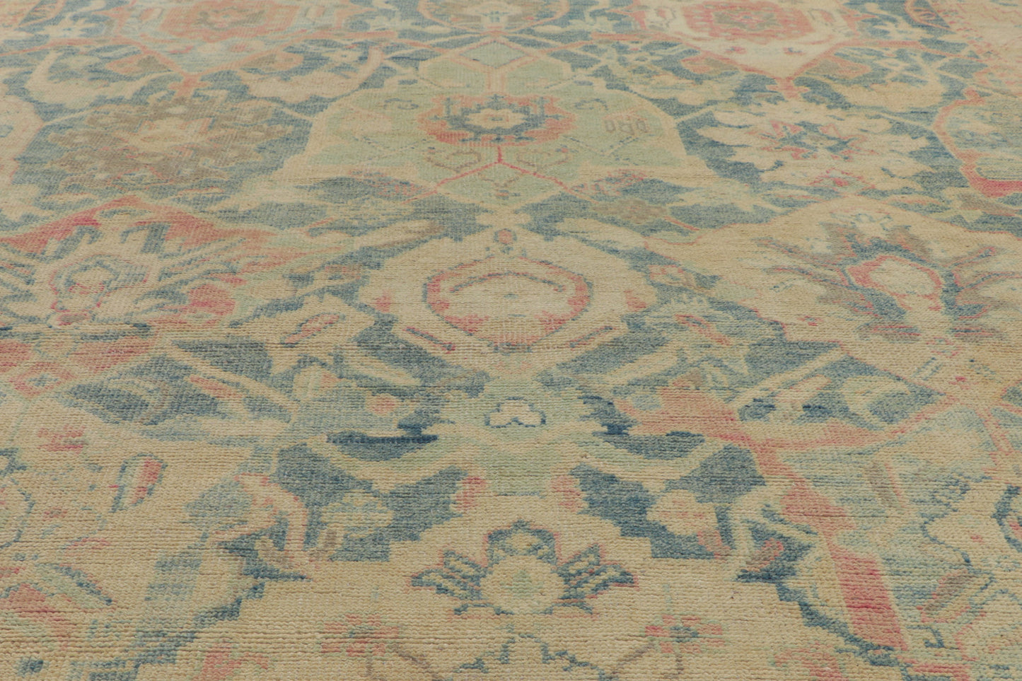 9 x 13 Colorful Oushak Rug 80727