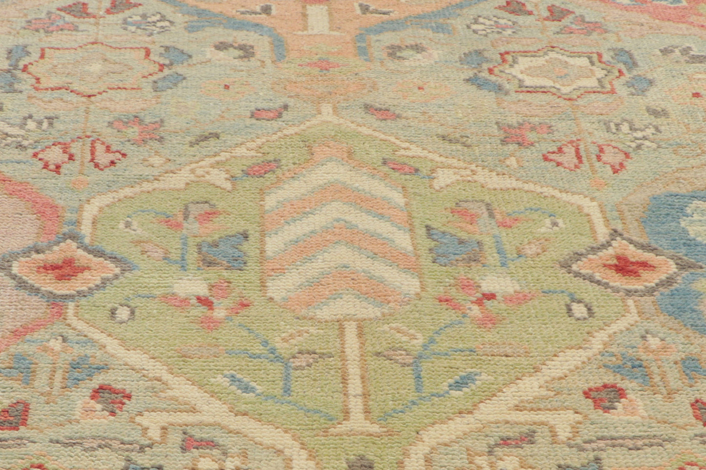 9 x 12 Colorful Oushak Rug 80728