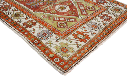 3 x 5 Vintage Turkish Oushak Rug 51760