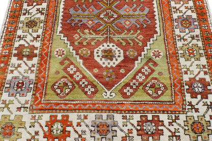 3 x 5 Vintage Turkish Oushak Rug 51760