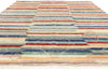 9 x 12 Modern Striped Tribal Moroccan Rug 31265