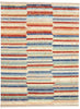 9 x 12 Modern Striped Tribal Moroccan Rug 31265