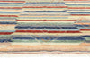9 x 12 Modern Striped Tribal Moroccan Rug 31265