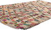 4 x 6 Colorful Vintage Moroccan Azilal Rug 74554