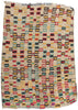4 x 6 Colorful Vintage Moroccan Azilal Rug 74554