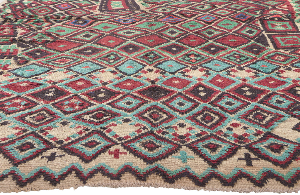5 x 9 Vintage Moroccan Azilal Rug 21068