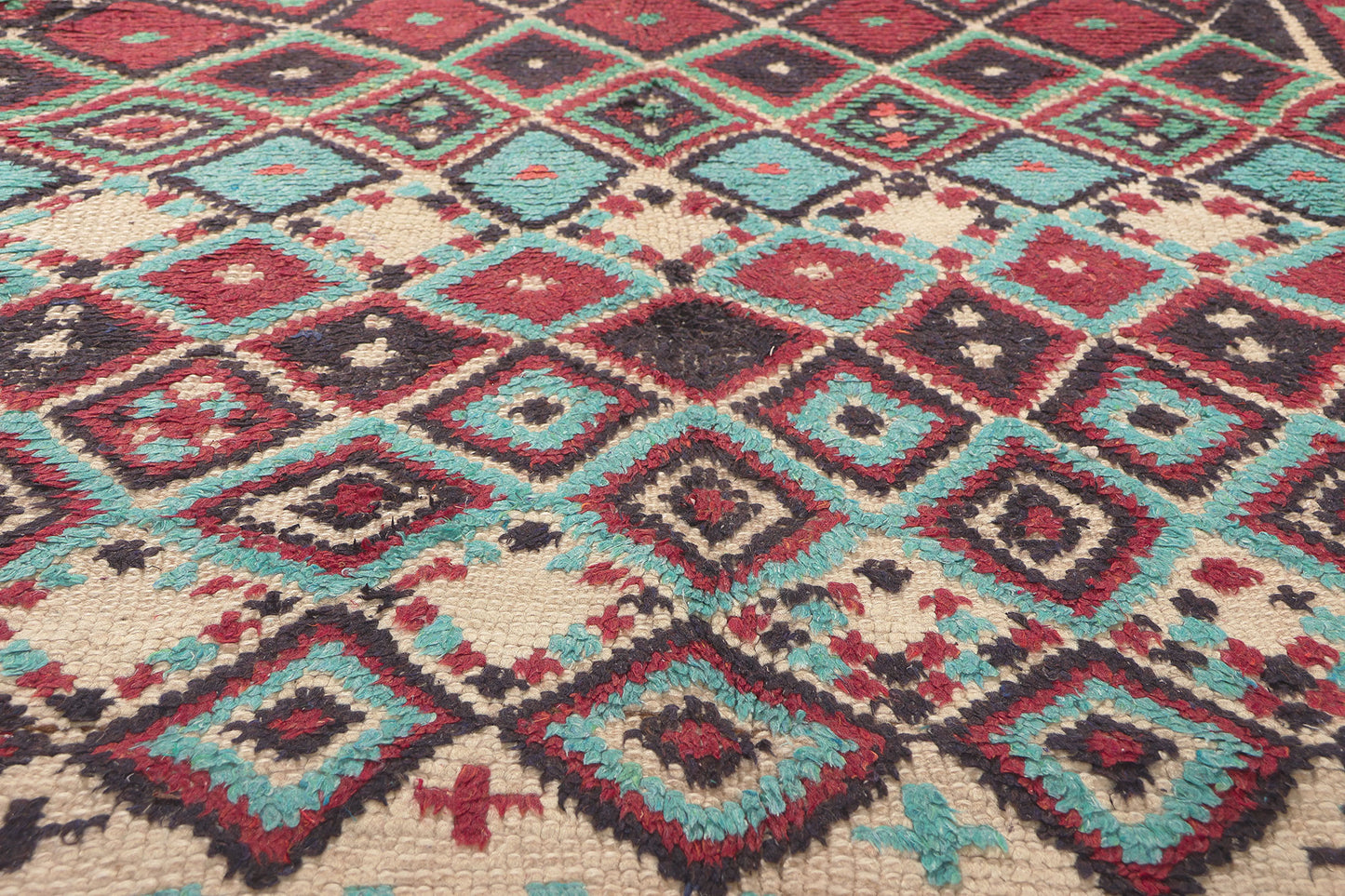 5 x 9 Vintage Moroccan Azilal Rug 21068
