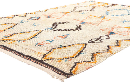 5 x 6 Vintage Moroccan Azilal Rug 74732