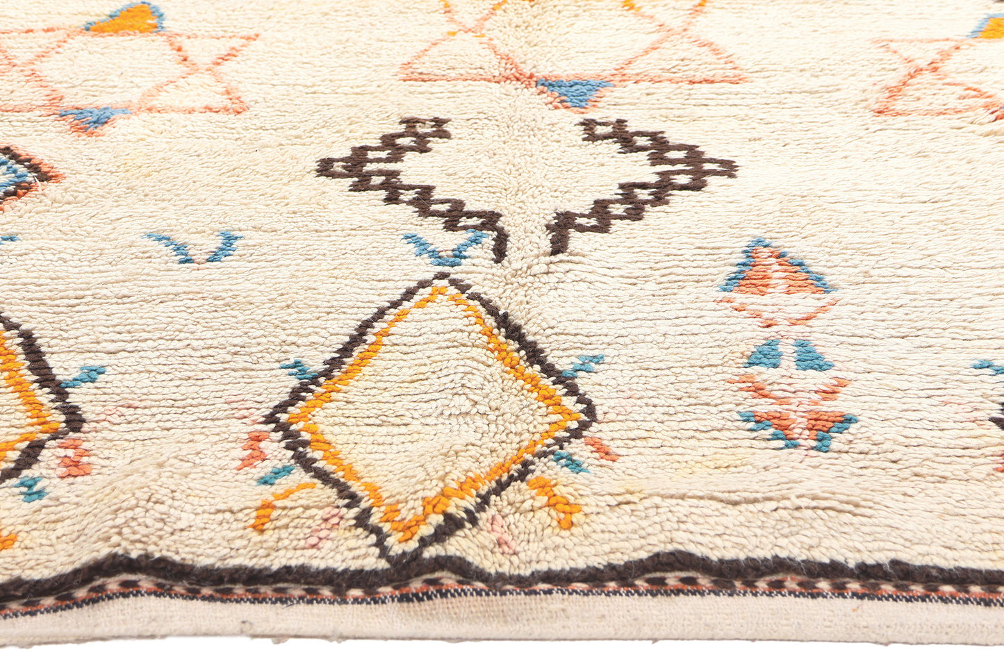 5 x 6 Vintage Moroccan Azilal Rug 74732