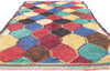 5 x 9 Vintage Boucherouite Moroccan Rag Rug 20371