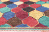 5 x 9 Vintage Boucherouite Moroccan Rag Rug 20371