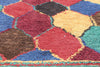 5 x 9 Vintage Boucherouite Moroccan Rag Rug 20371