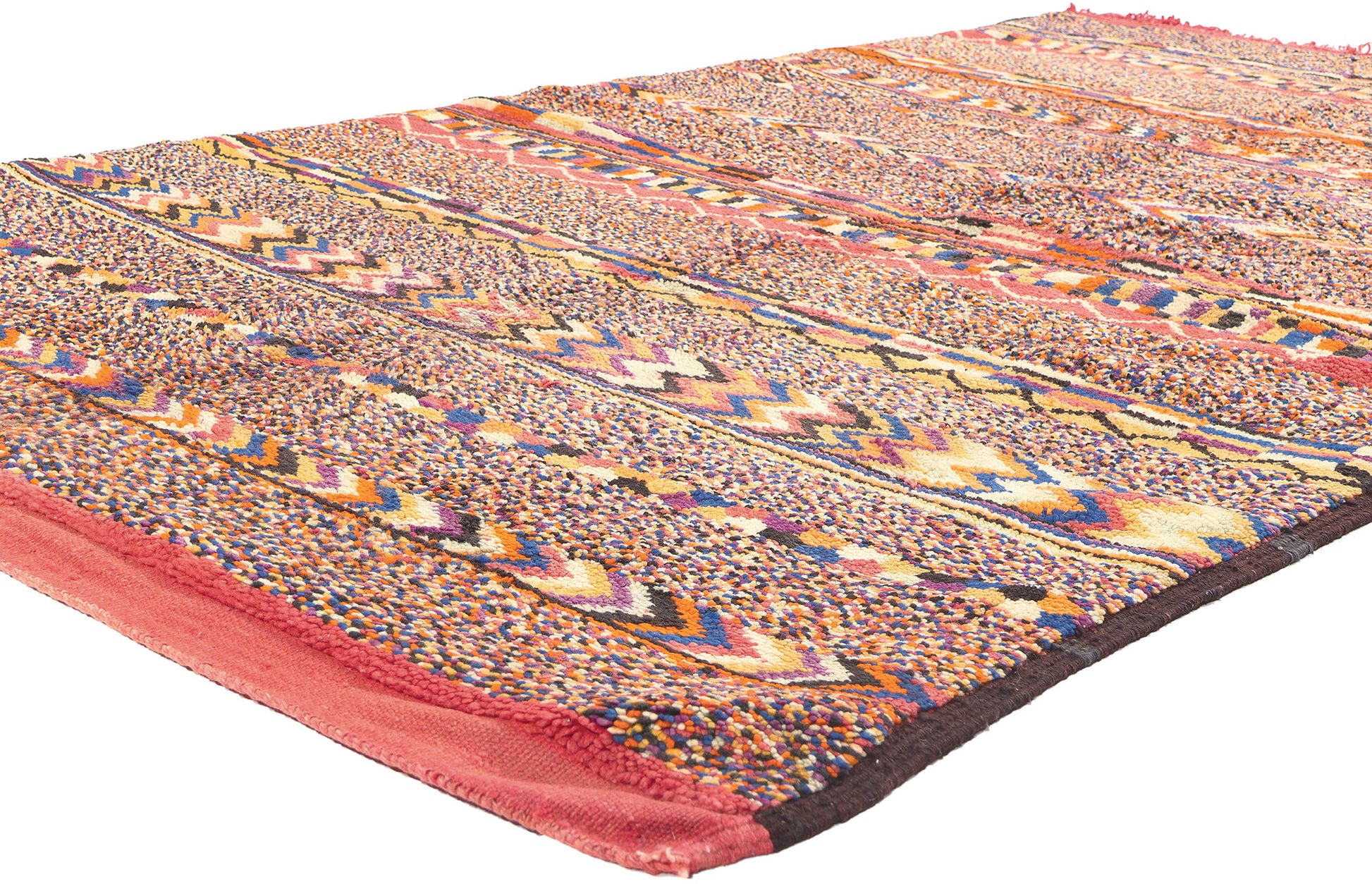 5 x 9 Vintage Beni Mrirt Moroccan Rug 20368