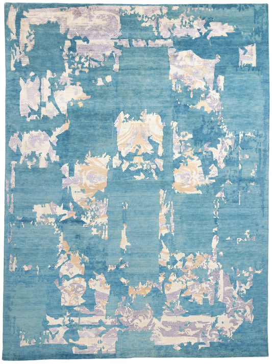 9 x 12 Contemporary Abstract Rug 31043